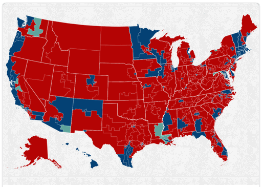 2014 electoral map