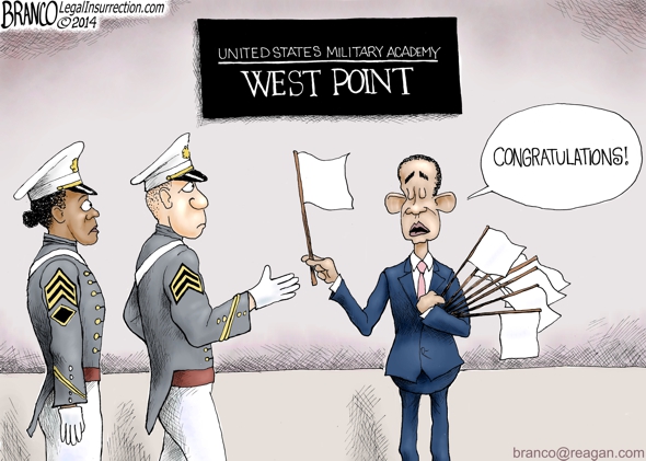 Operation Enduring Weakness, cartoon by AFBranco