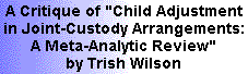 Trish Wilson's Critique