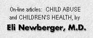 ELI NEWBERGER, M.D. articles, therapeutic jurisprudence