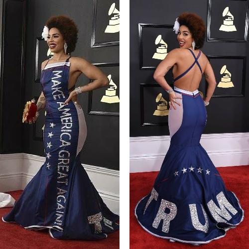 Joy Villa at the Grammies in 