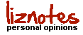 liznotes -- misc. political opinions