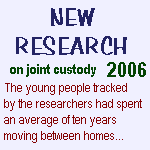 Joint Custody Does Not Work - research