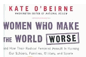 Anti-feminist point of view; the feminism that isn't about women's or mother's rights; daycare, 
women in the military, more. Gets a lot wrong, but also gets a lot right.