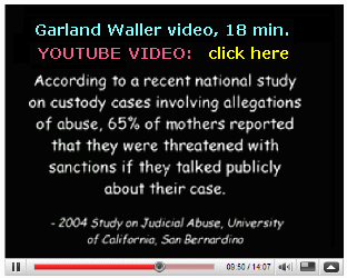 Abusers Getting Custody - Garland Waller video from Battered Mothers Custody Conference