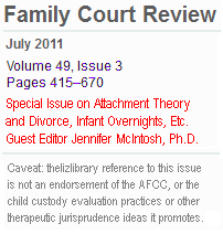 Special FCR issue edited by J. McIntosh on Infant Overnights