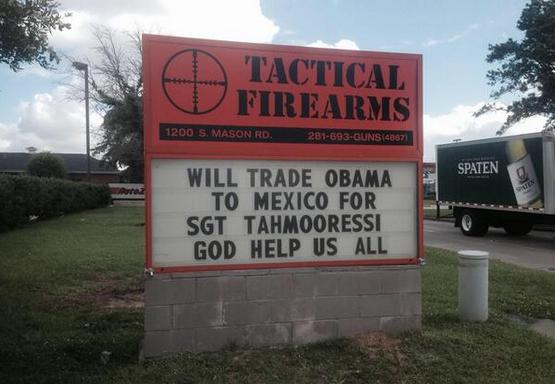 Tactical Firearms: Will Trade Obama for SGT Tahmooressi