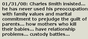 Child Custody Evaluations - Charles Smith, family values guy