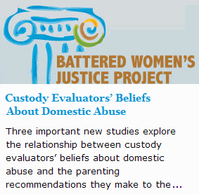 Forensic child custody evaluators downplay domestic violence
and make decisions based on who they like best