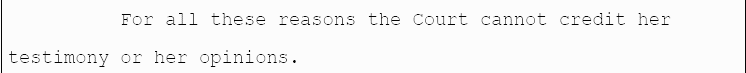 Debra Gordy's testimony was completely discounted by the court as biased and not-expert.  The court found in favor of the mother, allowing her to move to another state, and failing to re-institute any visitation for the father.