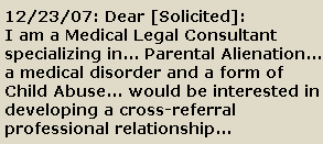 Joseph Goldberg and the network of PAS cross-referral relationships