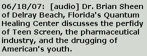 The Drugging of America's Youth
