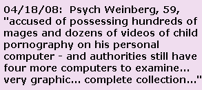 Child Custody Evaluations - Psychologist Howard Weinberg accused of possession of child pornography